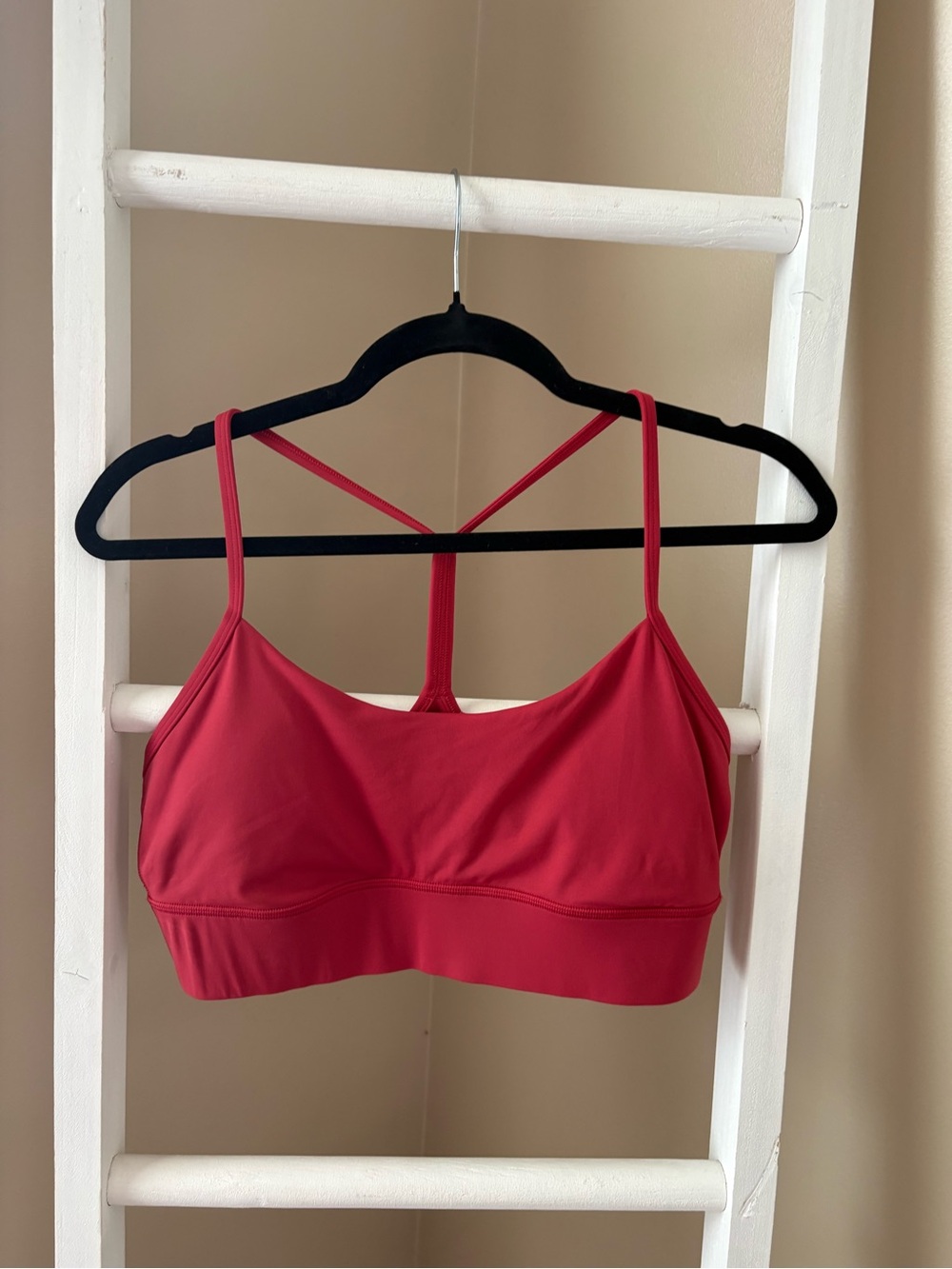 lululemon Red Flo Y Bra